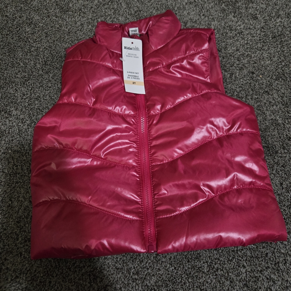 Kids Headquarters Shiny Pink Vest